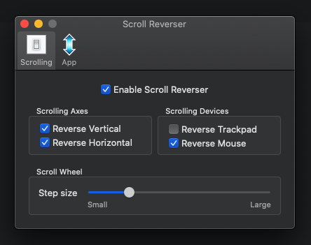 mac app store scroll reverser
